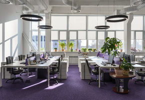 Фото UALCOM завершила создание стильного офиса для мирового гиганта в сфере рекламы – компании GroupM.